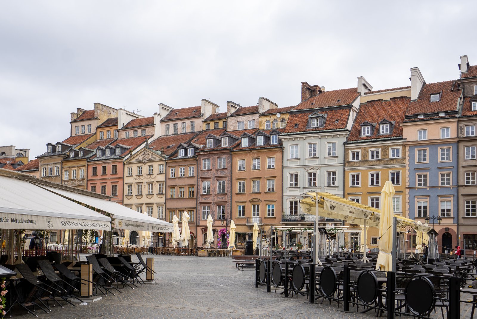 Varsó Óváros – piactér (Rynek Starego Miasta)
